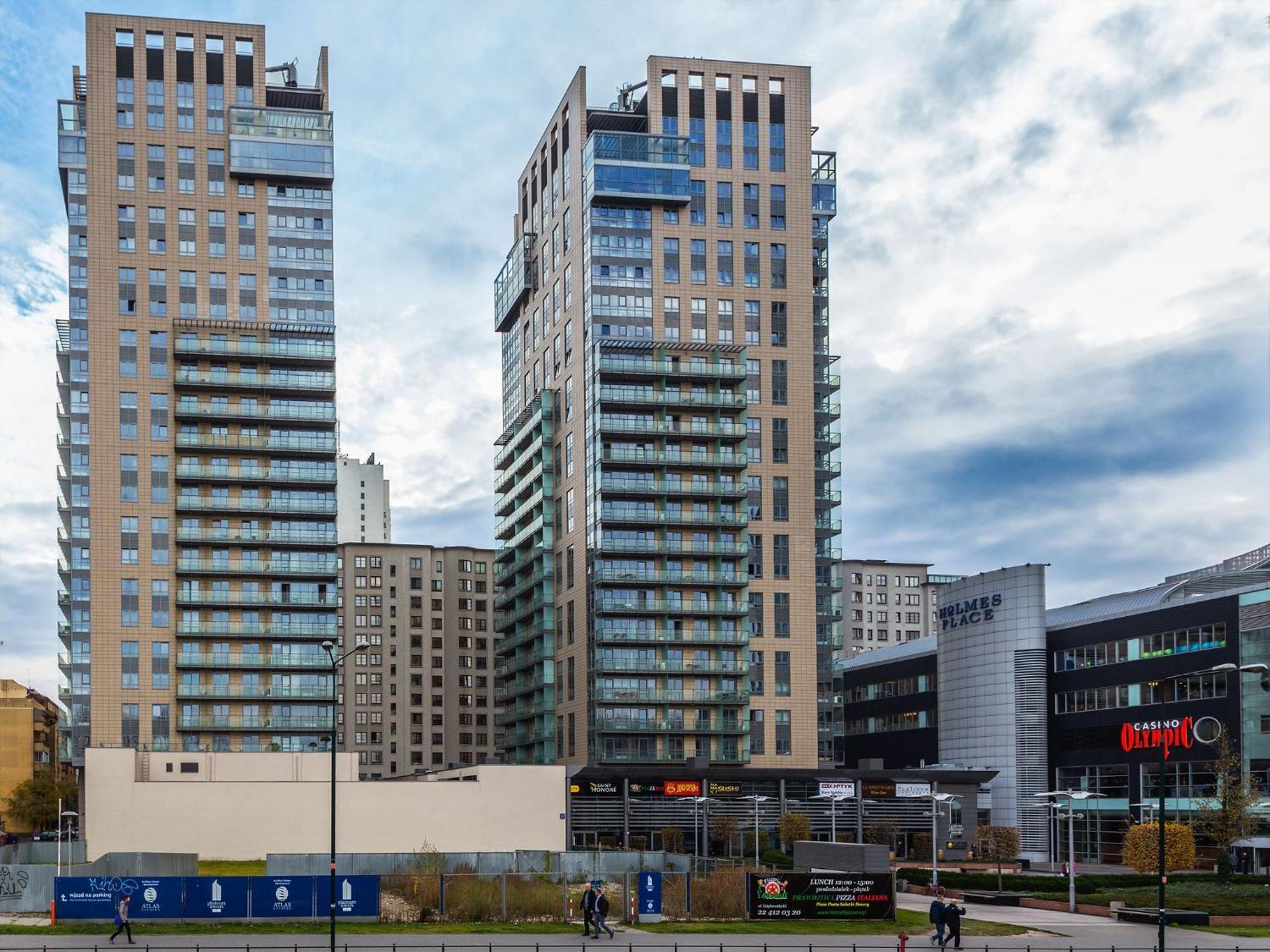 Golden Apartments Warsaw - Big And Bright Apartment In Platinum Towers- Browary- Grzyb61A Varsóvia Exterior foto
